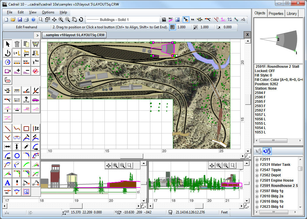 Sandia Software Cadrail Model Railroad Layout Design Software Home 